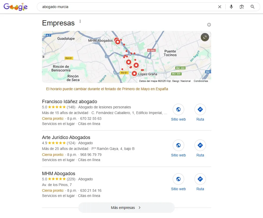 Agencia SEO para abogados