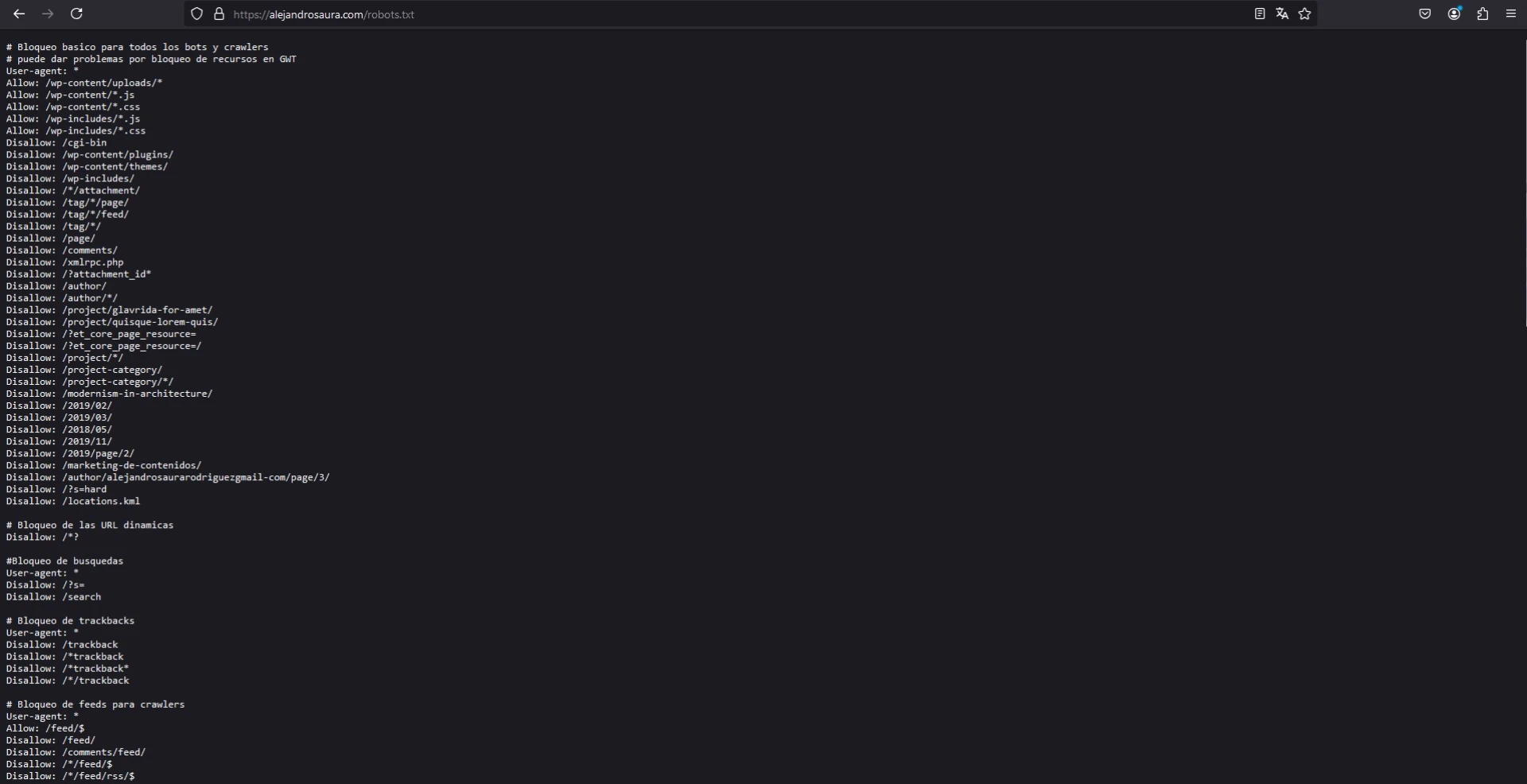 Cómo crear archivo robots.txt para WordPress