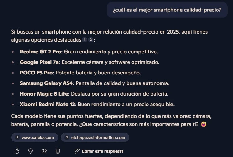 Ejemplos de Generative Engine Optimization