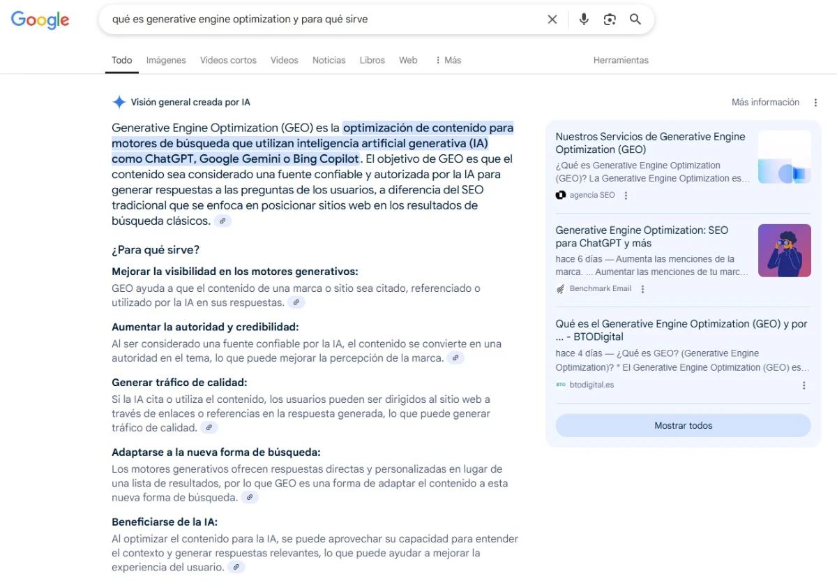 Qué es GEO